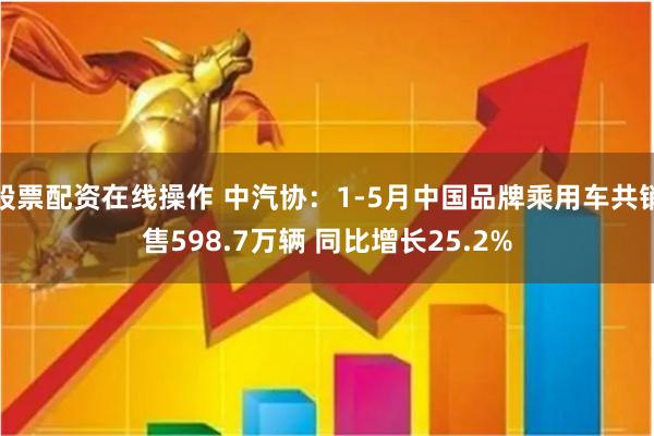 股票配资在线操作 中汽协：1-5月中国品牌乘用车共销售598.7万辆 同比增长25.2%