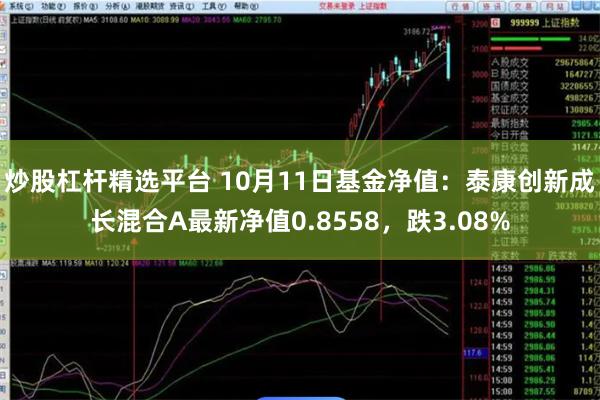 炒股杠杆精选平台 10月11日基金净值：泰康创新成长混合A最新净值0.8558，跌3.08%