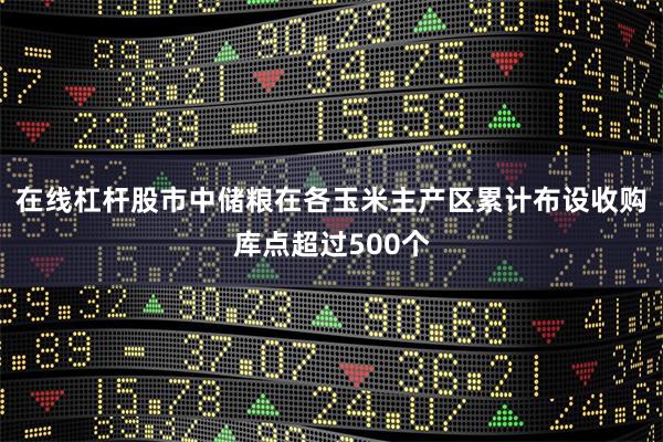 在线杠杆股市中储粮在各玉米主产区累计布设收购库点超过500个