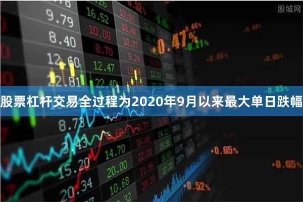 股票杠杆交易全过程为2020年9月以来最大单日跌幅