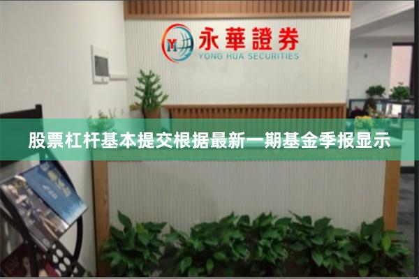 股票杠杆基本提交根据最新一期基金季报显示
